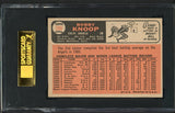 1966 Topps Baseball #280 Bobby Knoop Angels SGC 84 NM crack 475907