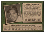 1971 Topps Baseball #300 Brooks Robinson Orioles EX-MT 475914