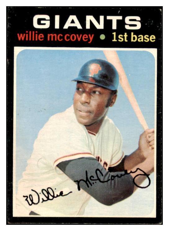 1971 Topps Baseball #050 Willie McCovey Giants EX 475917