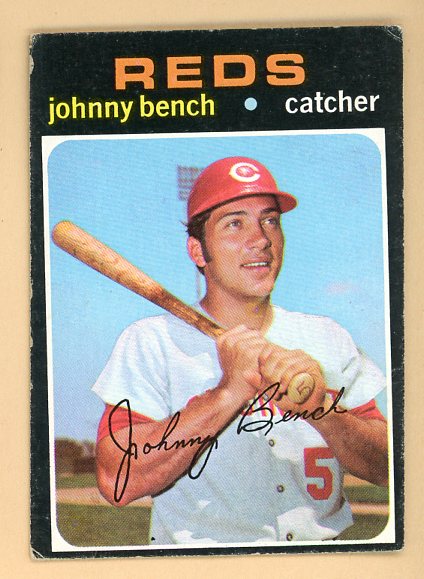 1971 Topps Baseball #250 Johnny Bench Reds VG/VG-EX 475919