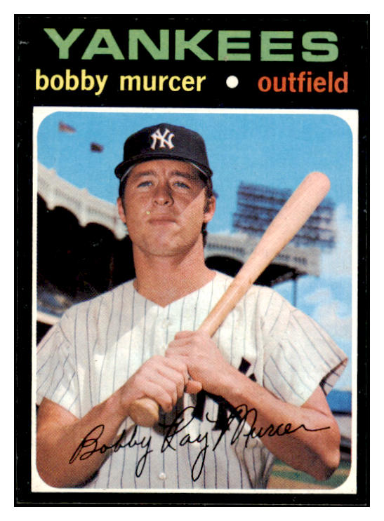 1971 Topps Baseball #635 Bobby Murcer Yankees GD-VG trimmed 475921