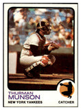1973 Topps Baseball #142 Thurman Munson Yankees EX+/EX-MT 475933