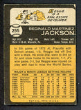 1973 Topps Baseball #255 Reggie Jackson A's Good 475940