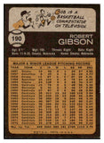 1973 Topps Baseball #190 Bob Gibson Cardinals VG-EX 475941