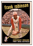 1959 Topps Baseball #435 Frank Robinson Reds EX-MT 475946