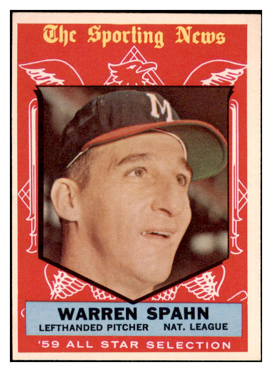 1959 Topps Baseball #571 Warren Spahn A.S. Braves NR-MT 475947