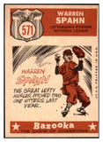 1959 Topps Baseball #571 Warren Spahn A.S. Braves NR-MT 475947