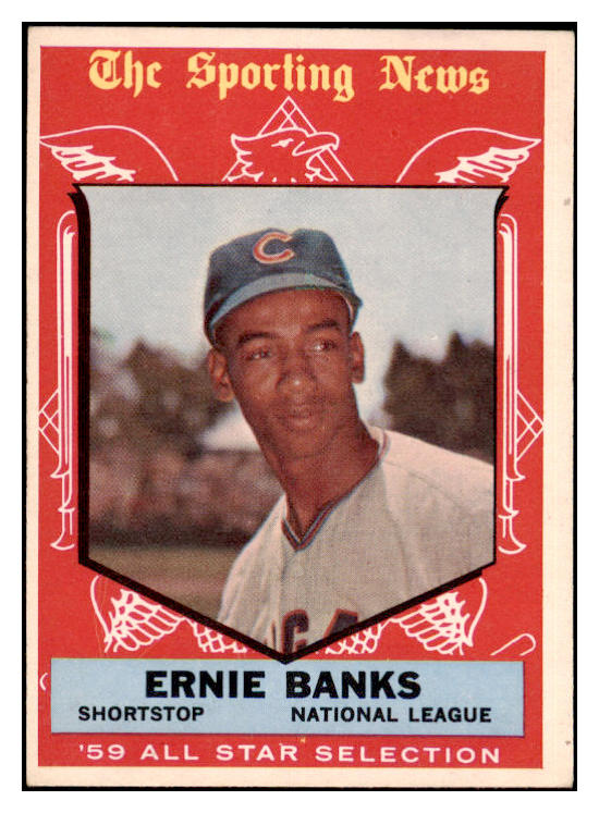 1959 Topps Baseball #559 Ernie Banks A.S. Cubs EX-MT 475949