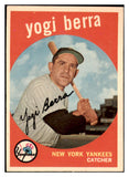 1959 Topps Baseball #180 Yogi Berra Yankees EX-MT 475952