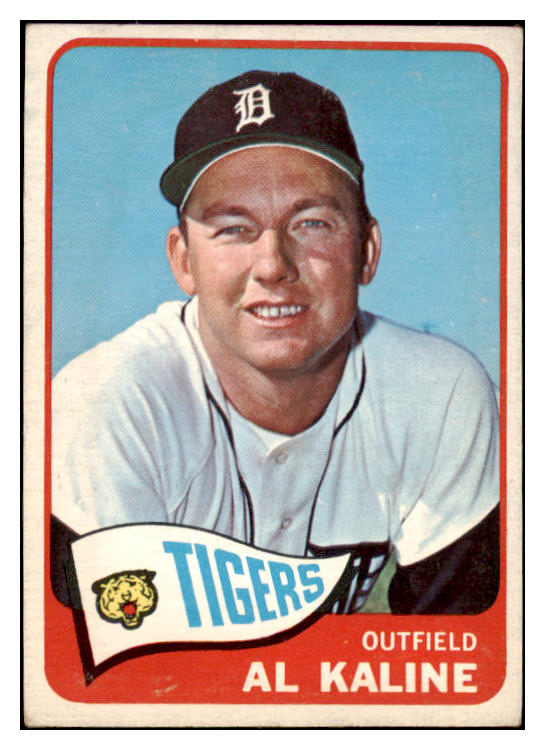 1965 Topps Baseball #130 Al Kaline Tigers VG-EX 475974