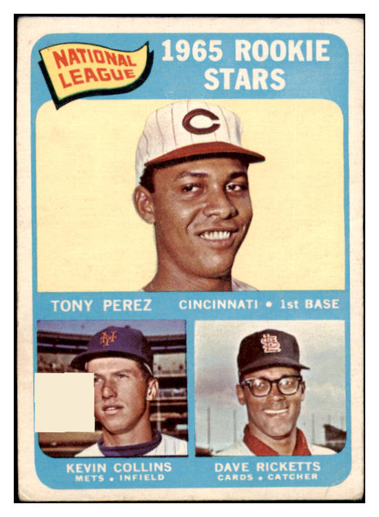 1965 Topps Baseball #581 Tony Perez Reds VG-EX 475975