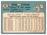 1965 Topps Baseball #500 Eddie Mathews Braves VG-EX 475977