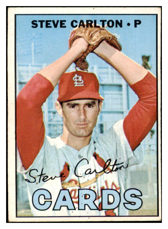 1967 Topps Baseball #146 Steve Carlton Cardinals EX 476001