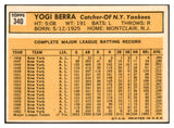 1963 Topps Baseball #340 Yogi Berra Yankees EX-MT 476015