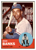 1963 Topps Baseball #380 Ernie Banks Cubs NR-MT 476038
