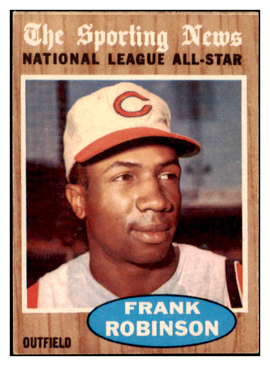 1962 Topps Baseball #396 Frank Robinson A.S. Reds EX-MT 476045