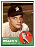 1963 Topps Baseball #120 Roger Maris Yankees EX-MT 476048