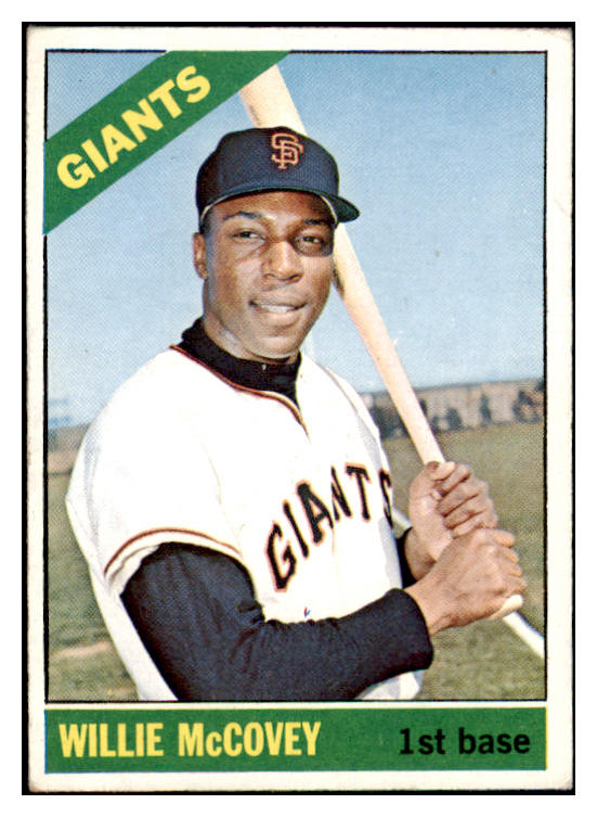 1966 Topps Baseball #550 Willie McCovey Giants VG-EX 476057