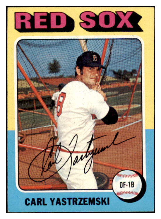 1975 Topps Baseball #280 Carl Yastrzemski Red Sox EX-MT 476065