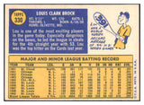 1970 Topps Baseball #330 Lou Brock Cardinals NR-MT 476077