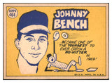 1970 Topps Baseball #464 Johnny Bench A.S. Reds VG-EX 476080