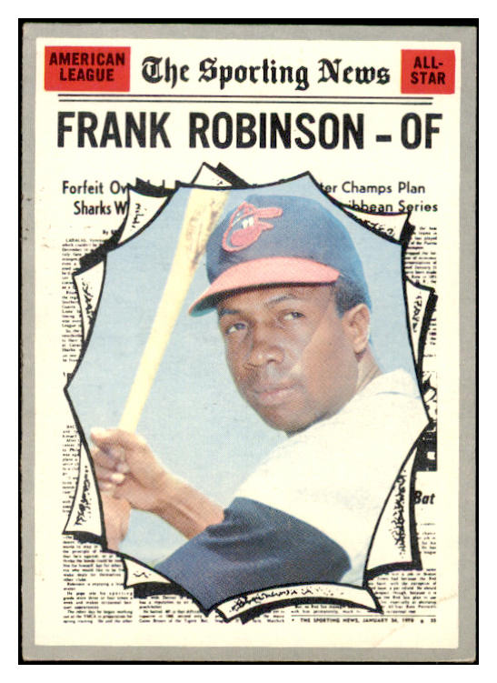 1970 Topps Baseball #463 Frank Robinson A.S. Orioles VG-EX 476081
