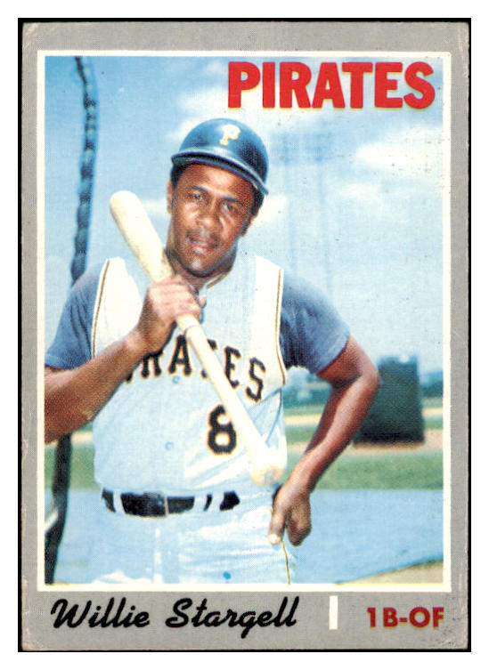 1970 Topps Baseball #470 Willie Stargell Pirates GD-VG 476083