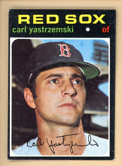 1971 Topps Baseball #530 Carl Yastrzemski Red Sox EX-MT 476087