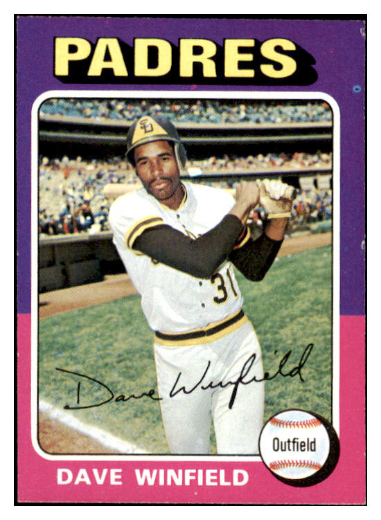 1975 Topps Baseball #061 Dave Winfield Padres EX-MT 476089