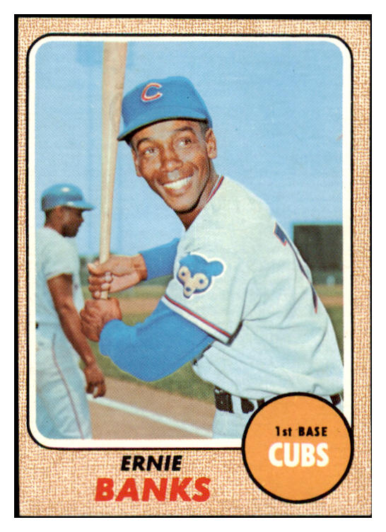 1968 Topps Baseball #355 Ernie Banks Cubs NR-MT 476119