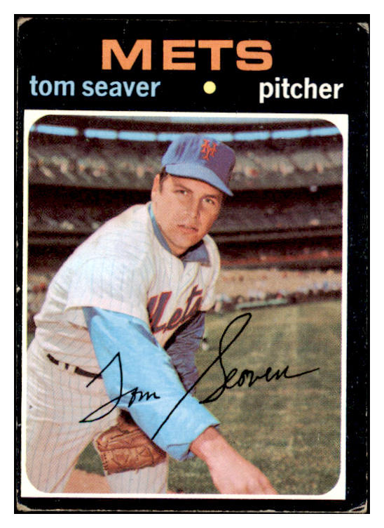 1971 Topps Baseball #160 Tom Seaver Mets VG-EX 476132