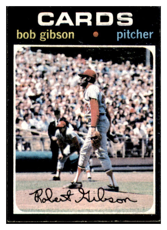 1971 Topps Baseball #450 Bob Gibson Cardinals NR-MT 476138