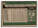 1979 Topps Baseball #115 Nolan Ryan Angels NR-MT 476141