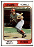 1974 Topps Baseball #300 Pete Rose Reds EX-MT 476142