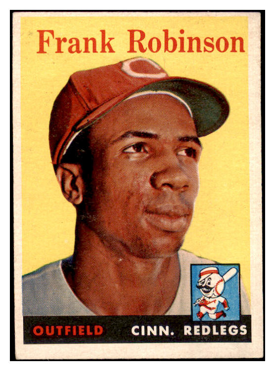 1958 Topps Baseball #285 Frank Robinson Reds EX-MT 476145