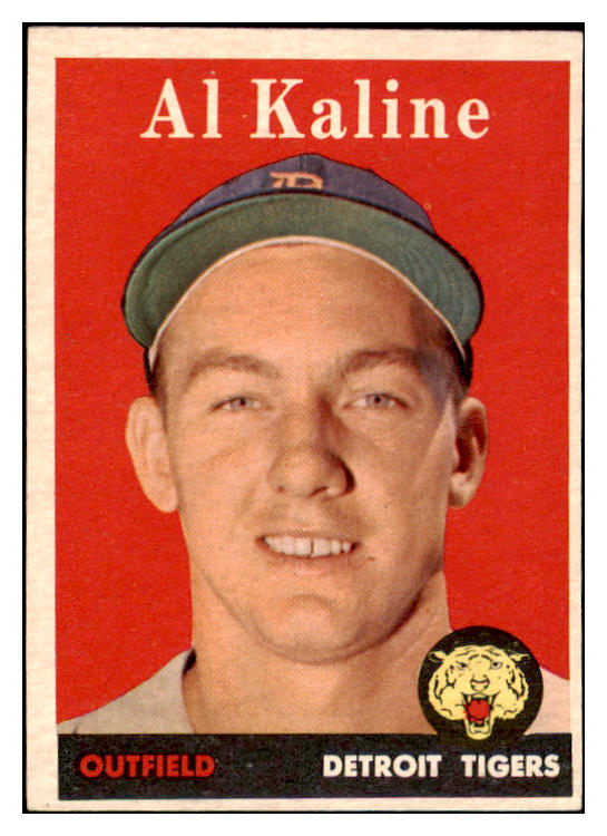 1958 Topps Baseball #070 Al Kaline Tigers EX-MT 476147