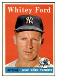 1958 Topps Baseball #320 Whitey Ford Yankees EX-MT 476148