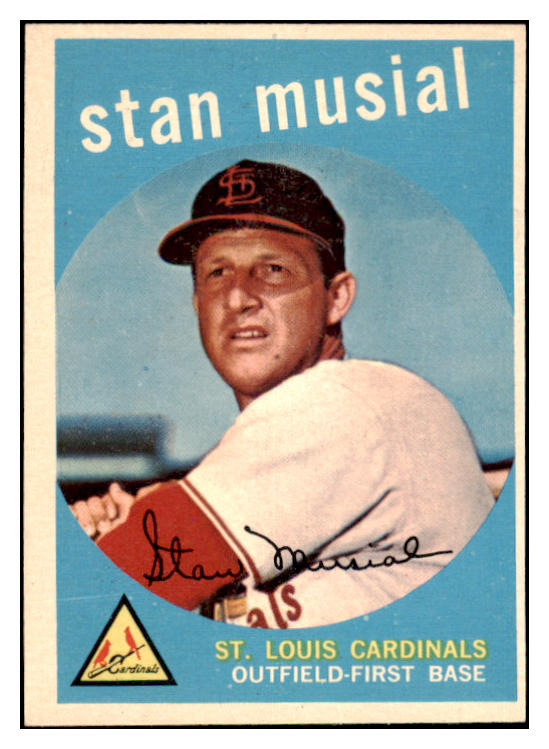 1959 Topps Baseball #150 Stan Musial Cardinals NR-MT 476155
