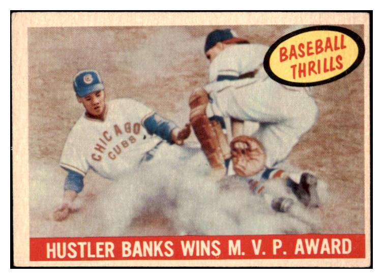 1959 Topps Baseball #469 Ernie Banks IA Cubs VG-EX 476164