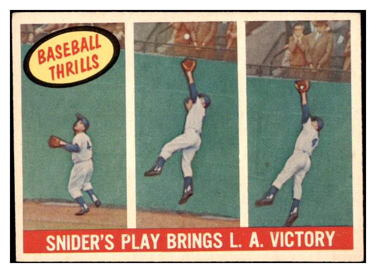 1959 Topps Baseball #468 Duke Snider IA Dodgers EX-MT 476167