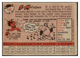 1958 Topps Baseball #440 Eddie Mathews Braves VG-EX 476168