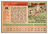 1955 Topps Baseball #028 Ernie Banks Cubs EX 476191