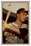 1953 Bowman Color Baseball #097 Eddie Mathews Braves GD-VG 476197