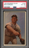 1953 Bowman Color Baseball #156 Max Surkont Braves PSA 4 VG-EX 476216