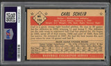 1953 Bowman Color Baseball #150 Carl Scheib A's PSA 5 EX 476225