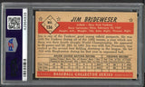 1953 Bowman Color Baseball #136 Jim Brideweser Yankees PSA 4 VG-EX 476265