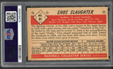 1953 Bowman Color Baseball #081 Enos Slaughter Cardinals PSA 4 VG-EX 476296