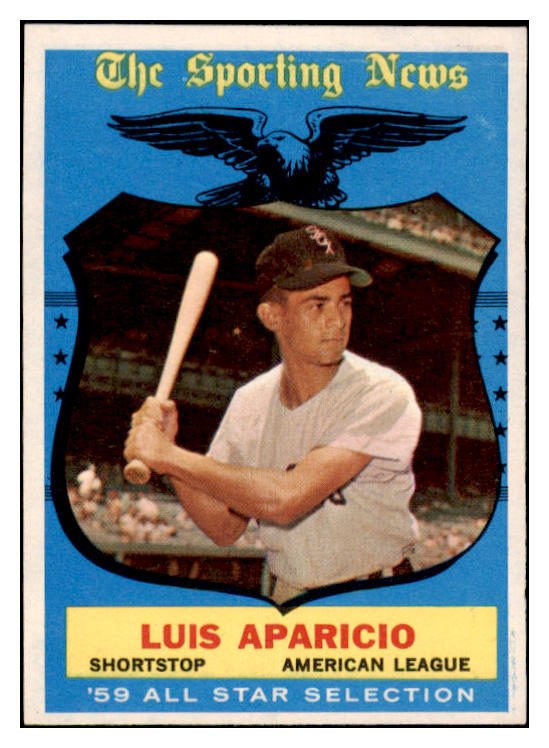 1959 Topps Baseball #560 Luis Aparicio A.S. White Sox NR-MT 476375