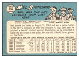 1965 Topps Baseball #550 Mel Stottlemyre Yankees NR-MT 476406