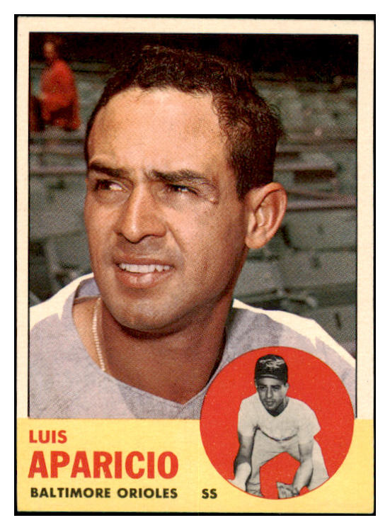 1963 Topps Baseball #205 Luis Aparicio Orioles EX-MT 476431